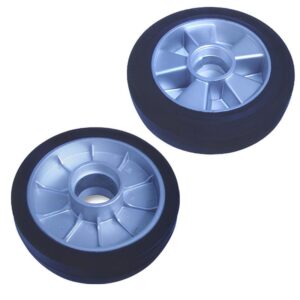 Hydraulic truck rubber Aluminum Wheel