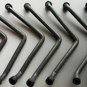 Long rubber hoses