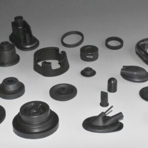 Rubber sealing parts