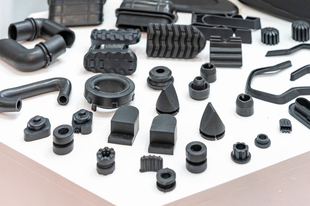 molded rubber sample parts