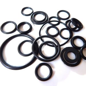 Rubber sealing rings
