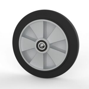 Ø 250mm rubber wheel 500KG