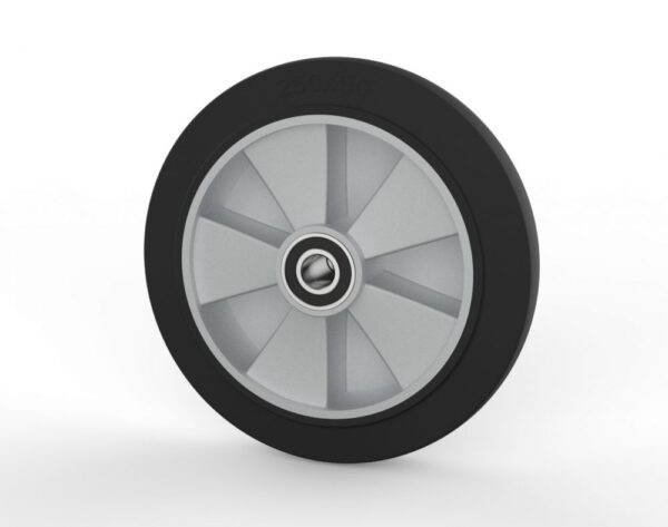 Ø 250mm rubber wheel 500KG