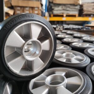 Pallet Truck Rubber Wheels 180mm