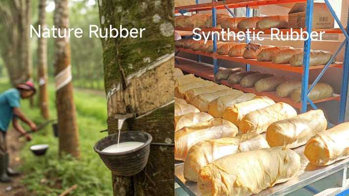 Synthetic vs Natural Rubber