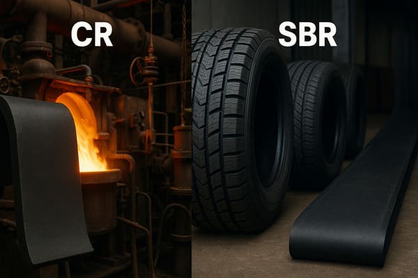 CR vs SBR Rubber