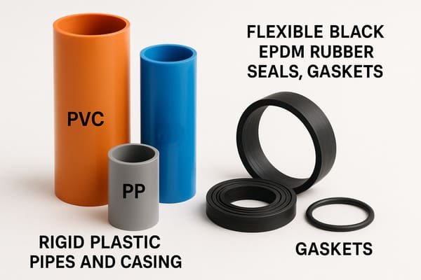 プラスチックとEPDM：主な違いとアプリケーションガイド